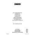 ZANUSSI ZK 21/10 AGO Manual de Usuario