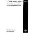 AEG 4001F-D Manual de Usuario