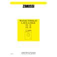 ZANUSSI FL12 Input Manual de Usuario