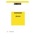 ZANUSSI ZDI6744 Manual de Usuario