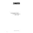 ZANUSSI ZFC242 Manual de Usuario