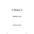 ONYX 125FA Manual de Usuario