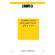 ZANUSSI DWS4704 Manual de Usuario