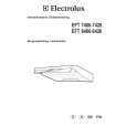 ELECTROLUX EFT7426/S Manual de Usuario