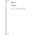 AEG FW503,Frostwächter Manual de Usuario