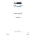 ZANUSSI ZERB9043 Manual de Usuario