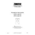 ZANUSSI ZWX1505W Manual de Usuario