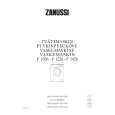 ZANUSSI F1026 Manual de Usuario