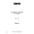 ZANUSSI TC482W Manual de Usuario