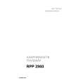 ROSENLEW RPP2960 Manual de Usuario