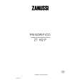 ZANUSSI ZT162P Manual de Usuario