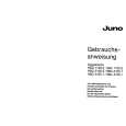 JUNO-ELECTROLUX HSG4105.2 Manual de Usuario