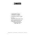 ZANUSSI ZR290/3TN Manual de Usuario