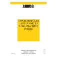 ZANUSSI ZTI6865 Manual de Usuario