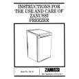 ZANUSSI DV35 Manual de Usuario