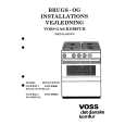 VOSS-ELECTROLUX GGB2331 Manual de Usuario