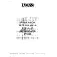 ZANUSSI ZU5155 Manual de Usuario