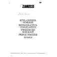 ZANUSSI ZI6181/8 Manual de Usuario
