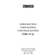 ZANUSSI ZOBK91QLX Manual de Usuario