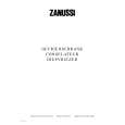 ZANUSSI ZI2120F Manual de Usuario