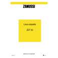 ZANUSSI ZDT40 Manual de Usuario