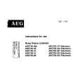 AEG Arctis 421Elec Manual de Usuario
