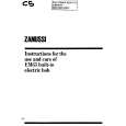 ZANUSSI EM65SS Manual de Usuario