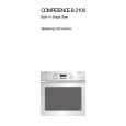 AEG Competence B2100W Manual de Usuario