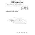 ELECTROLUX EFT601/2 Manual de Usuario
