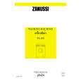 ZANUSSI FA489 Manual de Usuario