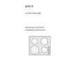 AEG 6010K-WN Manual de Usuario