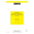 ZANUSSI FA1005 Manual de Usuario