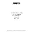 ZANUSSI ZPL5120 Manual de Usuario