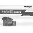 MAMIYA M645SUPER Manual de Usuario