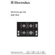 ELECTROLUX EHS746K Manual de Usuario