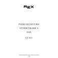 REX-ELECTROLUX CG631XE Manual de Usuario