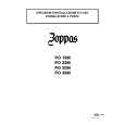 ZOPPAS PO30M Manual de Usuario