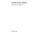 AEG Competence 3200 B W Manual de Usuario