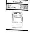 ELECTROLUX CF7020 Manual de Usuario
