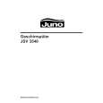 JUNO-ELECTROLUX JSV3540 Manual de Usuario