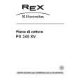REX-ELECTROLUX PX345XV Manual de Usuario