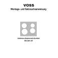 VOSS-ELECTROLUX DIK2491-UR Manual de Usuario