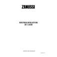 ZANUSSI ZC135R Manual de Usuario
