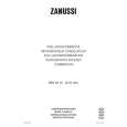 ZANUSSI ZRB30JC Manual de Usuario