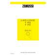 ZANUSSI F502 Manual de Usuario