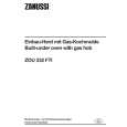 ZANUSSI ZOU332FTIW Manual de Usuario