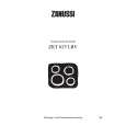 ZANUSSI ZKT625LBV Manual de Usuario