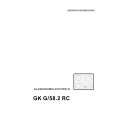 THERMA GKG/58.2RC Manual de Usuario