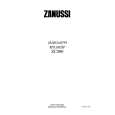 ZANUSSI ZC390 Manual de Usuario