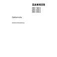 ZANKER ZKC160A Manual de Usuario